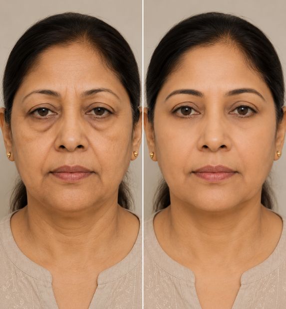 Eye lid surgery results