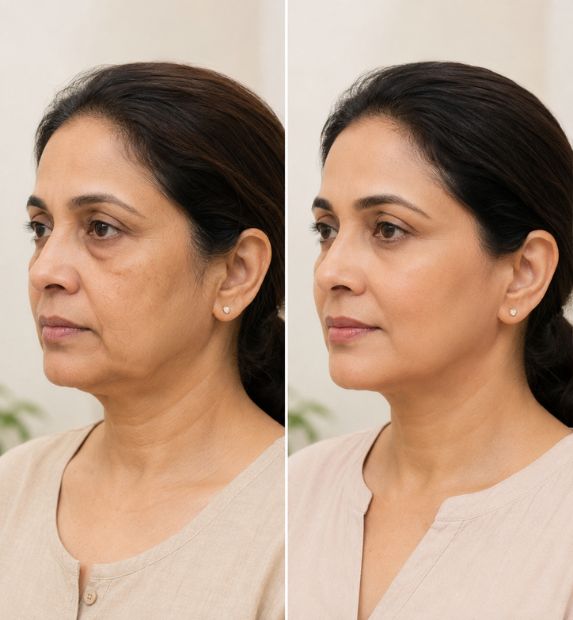 face lift surgery results