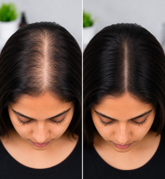 hair fall treatment results