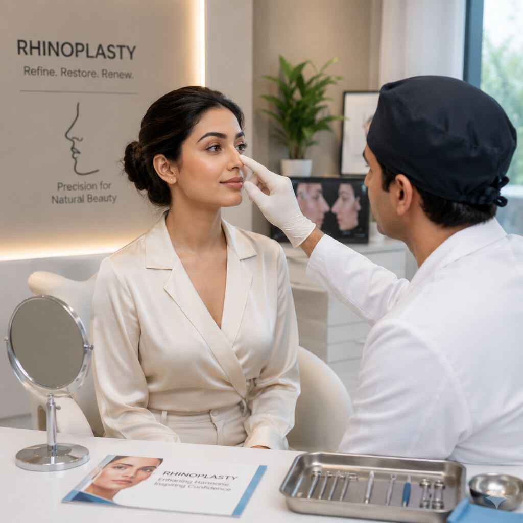 Reshaping Nose surgery treatment in Hyderabad