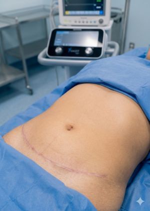 tummy tuck areas